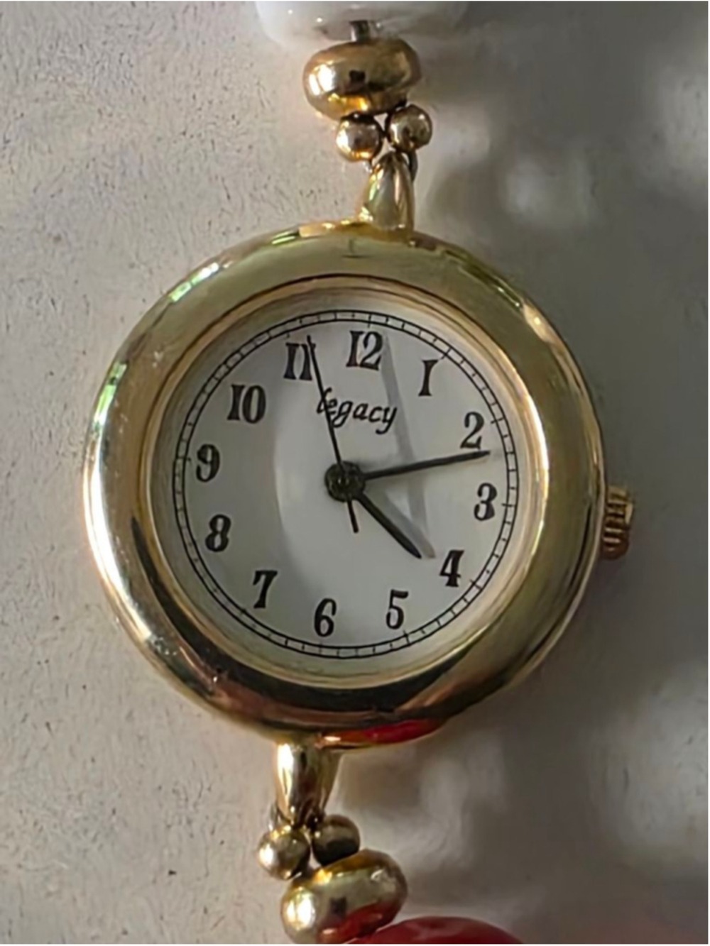Women's Legacy Beaded Bracelet Watch One Size . - Picture 3 of 14